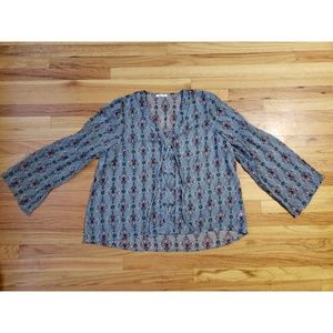 Boho belle sleeve top